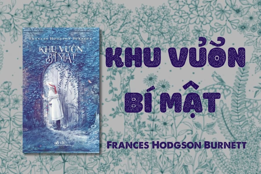 bìa sách khu vườn bí mật