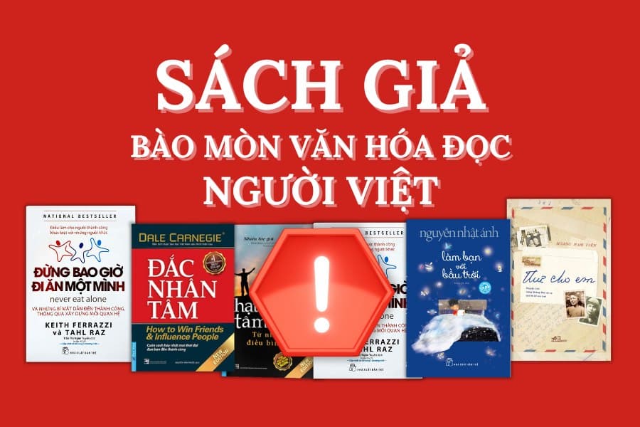 vấn nạn sách giả hiện nay