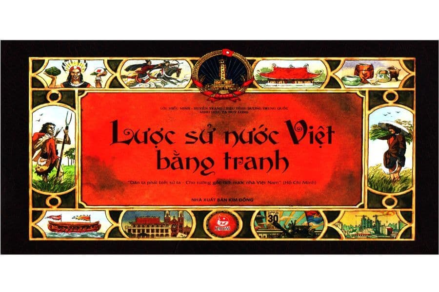 sách Lược sử nước Việt bằng tranh